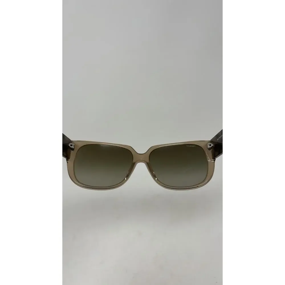 Burberry B 4096 Beige with Heart Stud Detail Women's Sunglasses Y2K